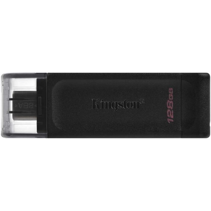 Флеш Диск Kingston 128GB DataTraveler 70 Type-C DT70/128GB USB3.2 черный флеш диск netac um1 128gb usb3 2