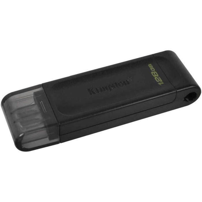 фото Флеш диск kingston 128gb datatraveler 70 type-c dt70/128gb usb3.2 черный