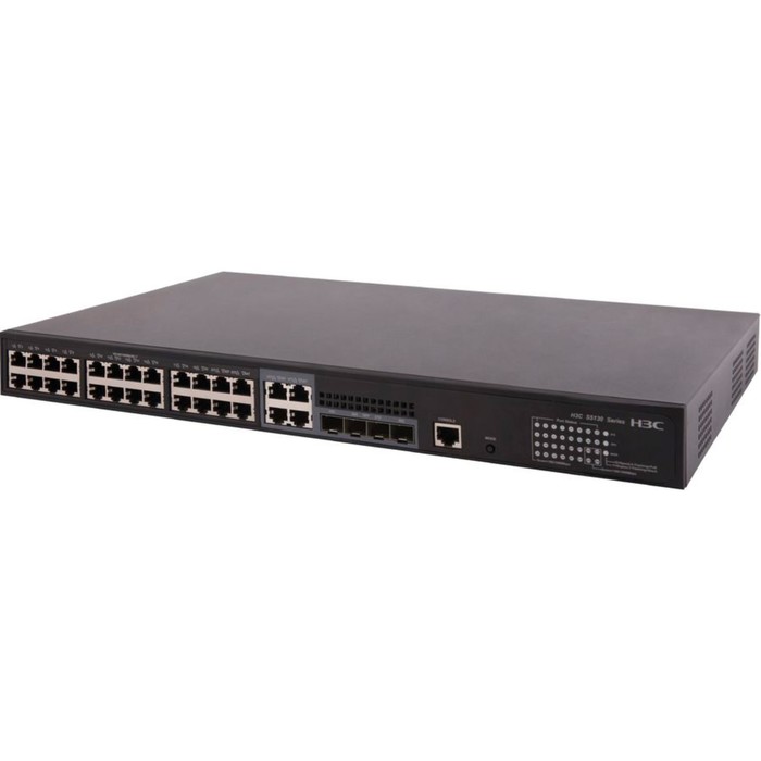 

Коммутатор H3C LS-5130S-28TP-EI-GL 24G 4SFP управляемый