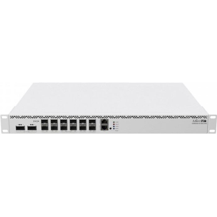 маршрутизатор mikrotik cloud core router ccr2216 1g 12xs 2xq Роутер MikroTik CCR2216-1G-12XS-2XQ 10/100/1000BASE-TX/SFP серый