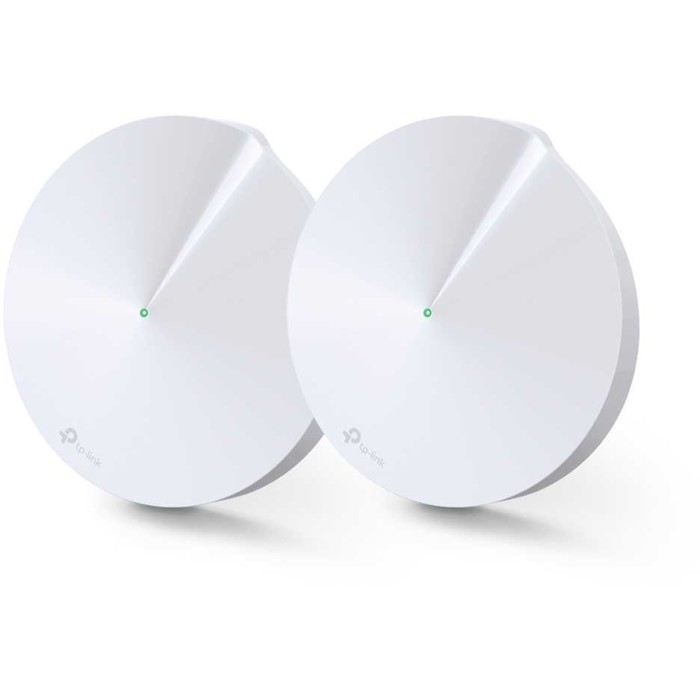 Бесшовный Mesh роутер TP-Link Deco M5 (DECO M5(2-PACK)) AC1300 10/100/1000BASE-TX белый (упа 10047 бесшовный mesh роутер tp link deco m5 deco m5 2 pack ac1300 10 100 1000base tx белый упа 10047