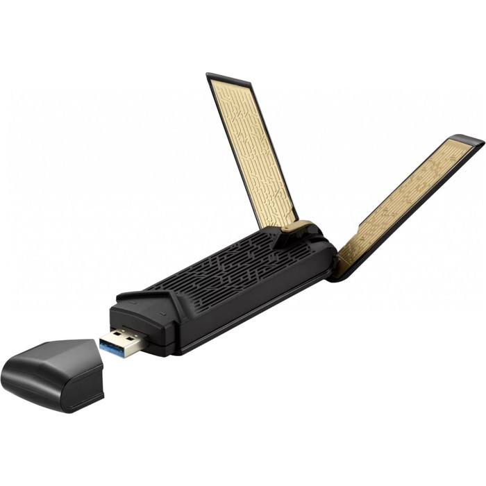 Сетевой адаптер WiFi Asus USB-AX56 AX1800 USB 3.0 (ант.внеш.несъем.) wifi адаптер asus usb n10 nano