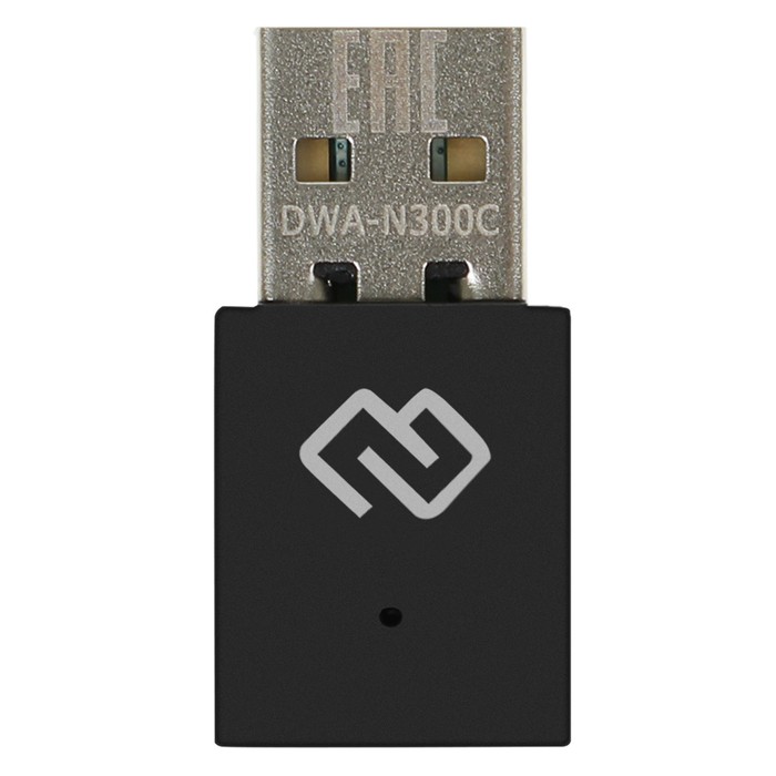 Сетевой адаптер WiFi Digma DWA-N300C N300 USB 2.0 (ант.внутр.) 1ант. (упак.:1шт) сетевой адаптер wifi mercusys mw150us usb 2 0 ант внутр 1ант