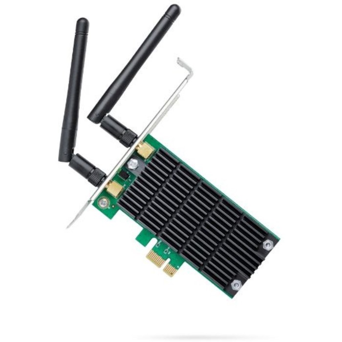Сетевой адаптер WiFi TP-Link Archer T4E AC1200 PCI Express (ант.внеш.съем) 2ант. сетевой адаптер wifi bluetooth tp link archer t5e ac1200 pci express ант внеш съем 2ант