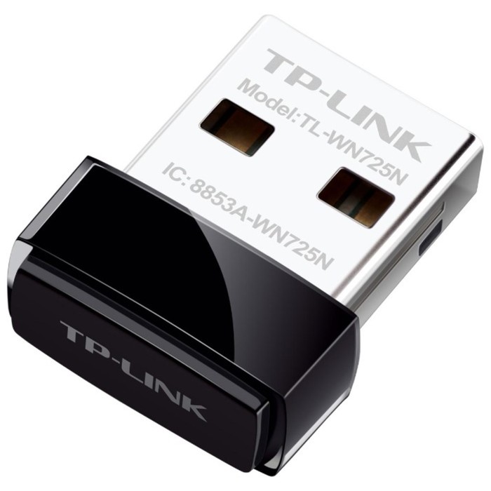цена Сетевой адаптер WiFi TP-Link TL-WN725N N150 USB 2.0