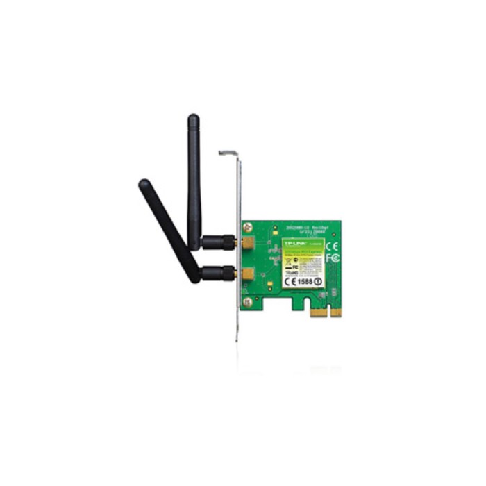tp link tl wn881nd 300mbps wireless pci express card wifi pcie network adapter Сетевой адаптер WiFi TP-Link TL-WN881ND N300 PCI Express (ант.внеш.съем) 2ант.