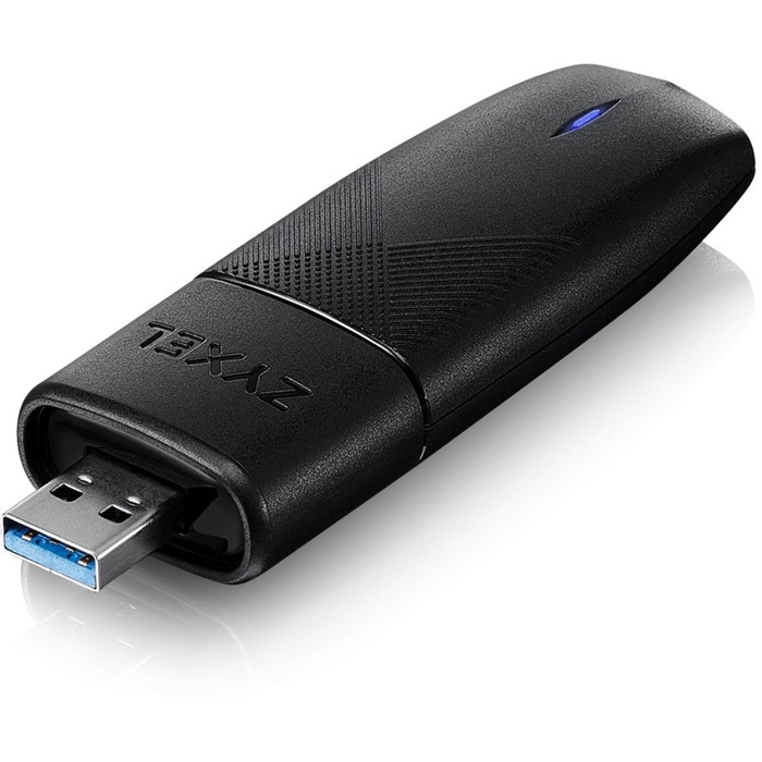 

Сетевой адаптер WiFi Zyxel NWD7605-EU0101F AX1800 USB 3.0 (ант.внутр.) 2ант.