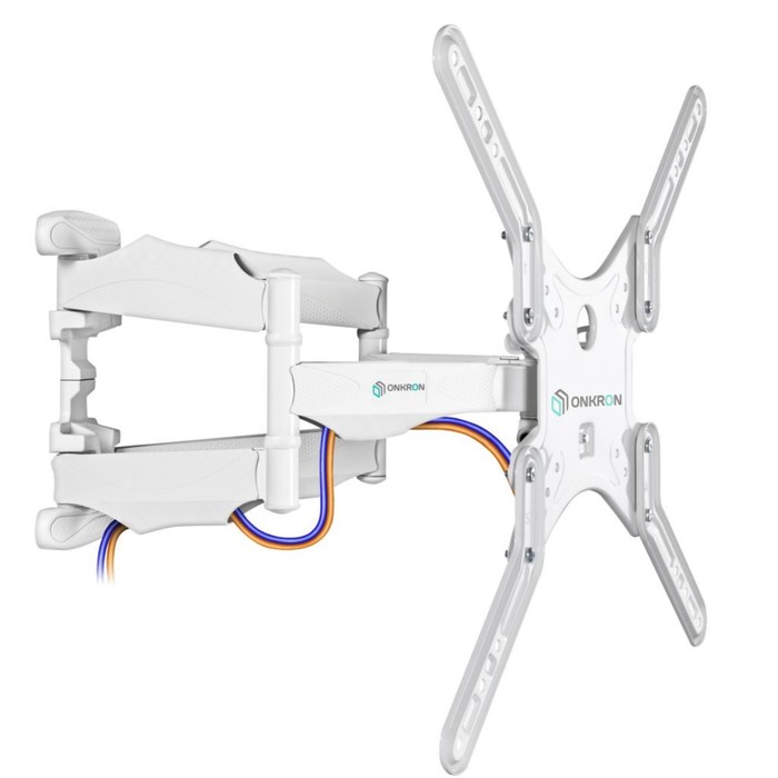 Кронштейн для телевизора Onkron M5 белый 37-70 макс364кг настенный поворот и наклон 5035₽