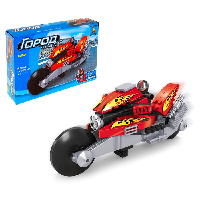 Конструктор «Супербайк», 149 деталей