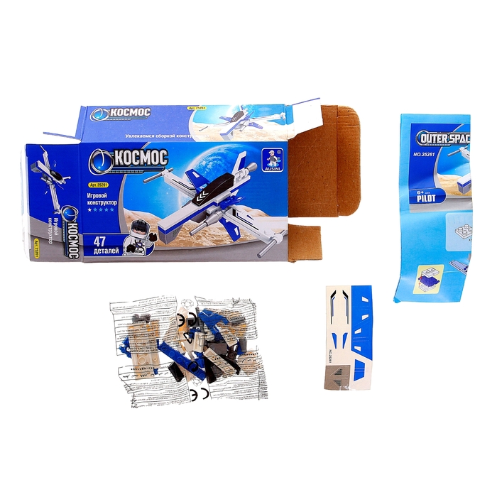 Конструктор Космос «Разведчик», 47 деталей