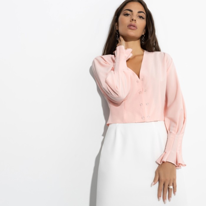 Блуза женская «Стильный диалог», размер 50 джемпер ostin стильный 50 размер