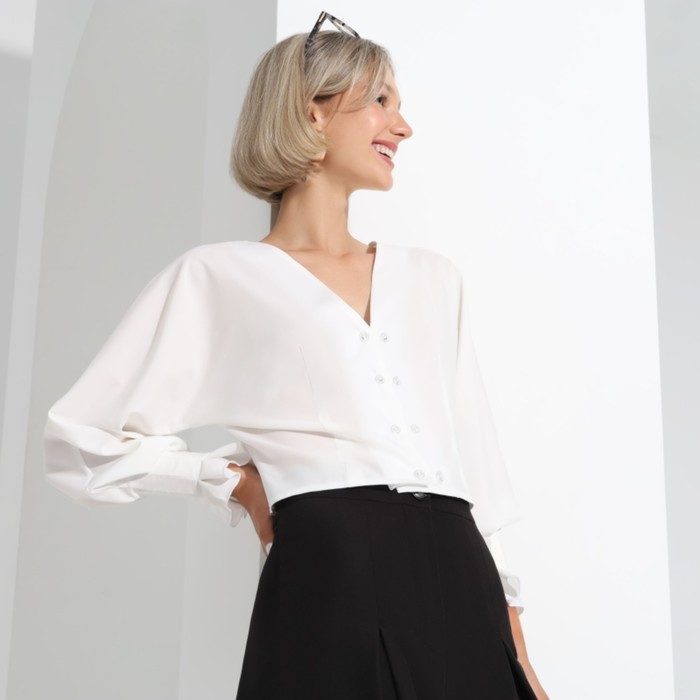 Блуза женская «Стильный диалог», размер 50 джемпер ostin стильный 50 размер