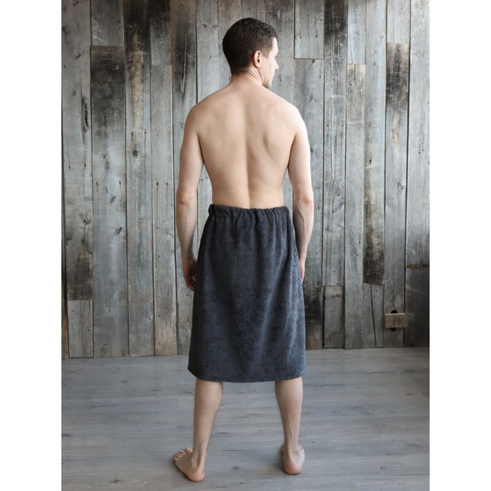 фото Килт мужской, размер 65x130 см, цвет серый bio-textiles