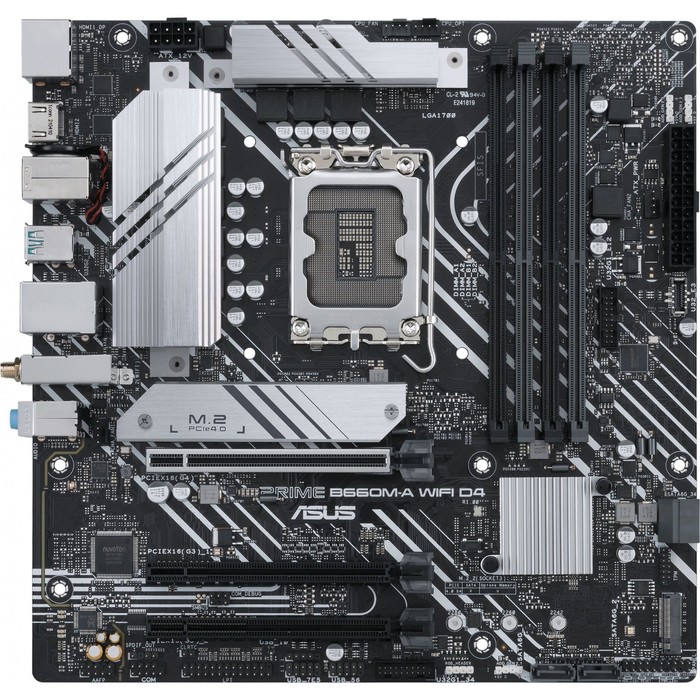 

Материнская плата Asus PRIME B660M-A WIFI D4 Soc-1700 Intel B660 4xDDR4 mATX AC`97 8ch(7.1) 100447