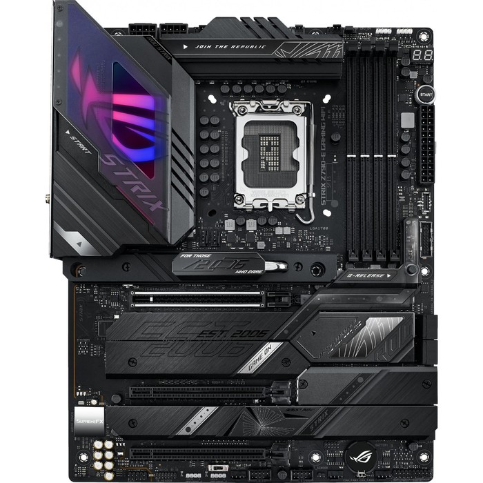 

Материнская плата Asus ROG STRIX Z790-E GAMING WIFI Soc-1700 Intel Z790 4xDDR5 ATX AC`97 8ch 10044