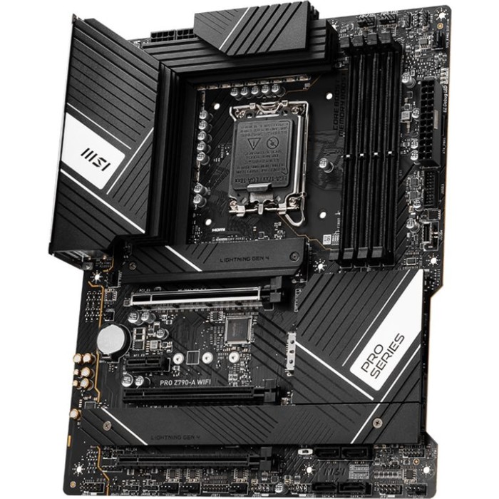 

Материнская плата MSI PRO Z790-A WIFI Soc-1700 Intel Z790 4xDDR5 ATX AC`97 8ch(7.1) 2.5Gg RA 10044