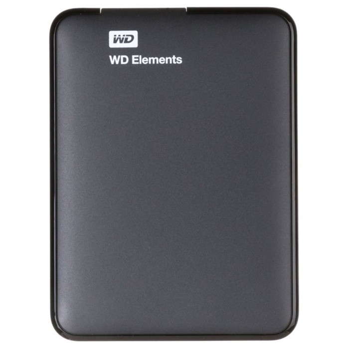 Жесткий диск WD USB 3.0 2TB WDBU6Y0020BBK-WESN Elements Portable 2.5 черный внешний жесткий диск 1tb wd elements portable wdbuzg0010bbk wesn 2 5 usb 3 0 black