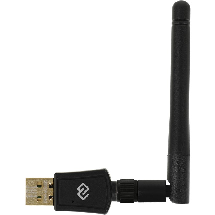 Сетевой адаптер WiFi Digma DWA-AC600E AC600 USB 2.0 (ант.внеш.съем) 1ант. (упак.:1шт)