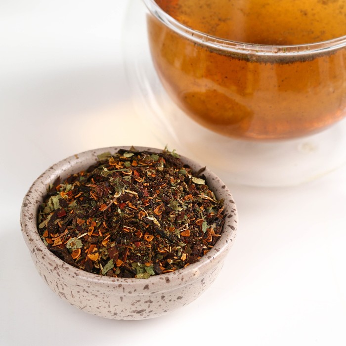 фото Ягодно-травяной чай «любимому дедушке», бодрость дня, 50 г. доброе здоровье