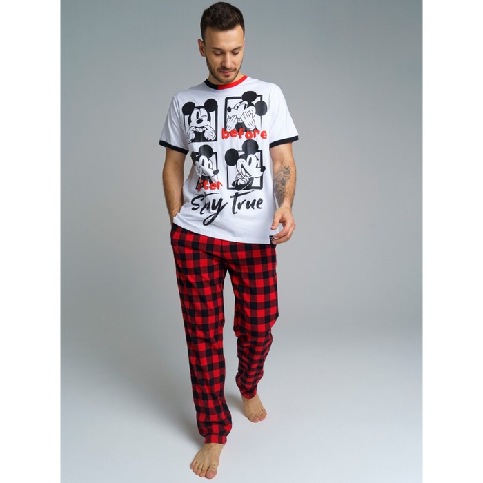 

Комплект Family look мужской: футболка, брюки, размер XXL