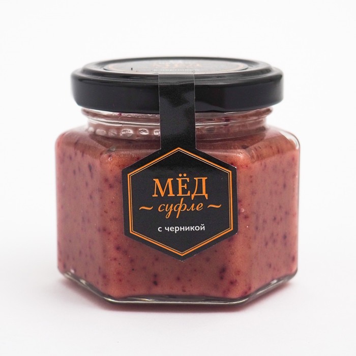 

Мёд-суфле с черникой стекло 150г МУСИХИН МИР МЕДА