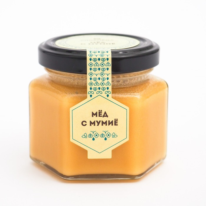 

"Мёд с мумиё" стекло 150г МУСИХИН МИР МЕДА