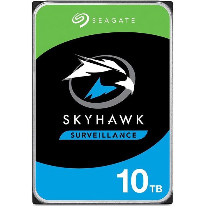 фото Жесткий диск seagate sata-iii 10tb st10000ve001 surveillance skyhawkai (7200rpm) 256mb 3.5" 100445