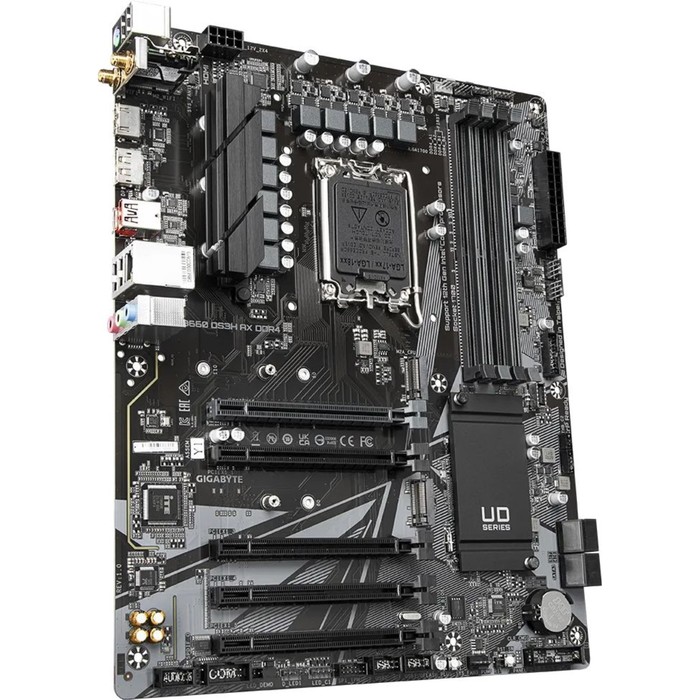 

Материнская плата Gigabyte B660 DS3H AX DDR4 Soc-1700 Intel B660 4xDDR4 ATX AC`97 8ch(7.1) G 10044