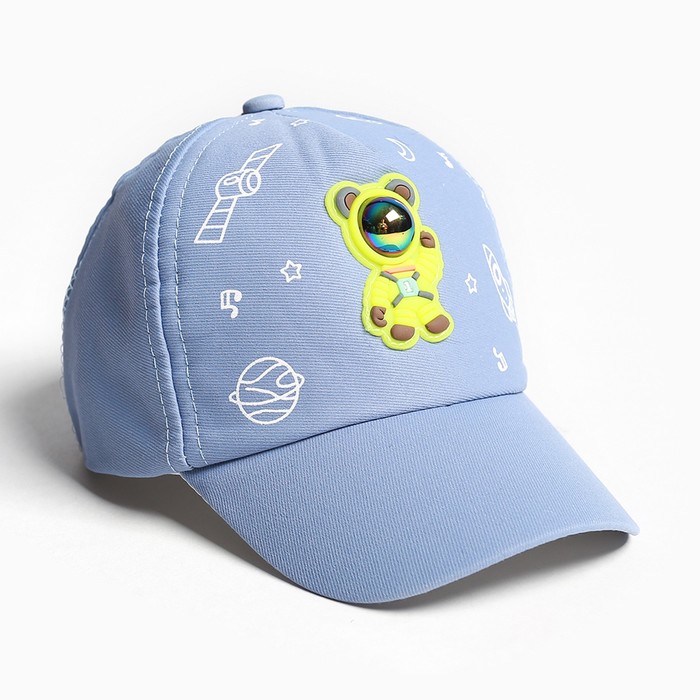 

Кепка детская MINAKU "Космос" голубой, р-р 48-50