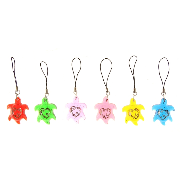 Брелок "Ажурное сердечко", цвета МИКС