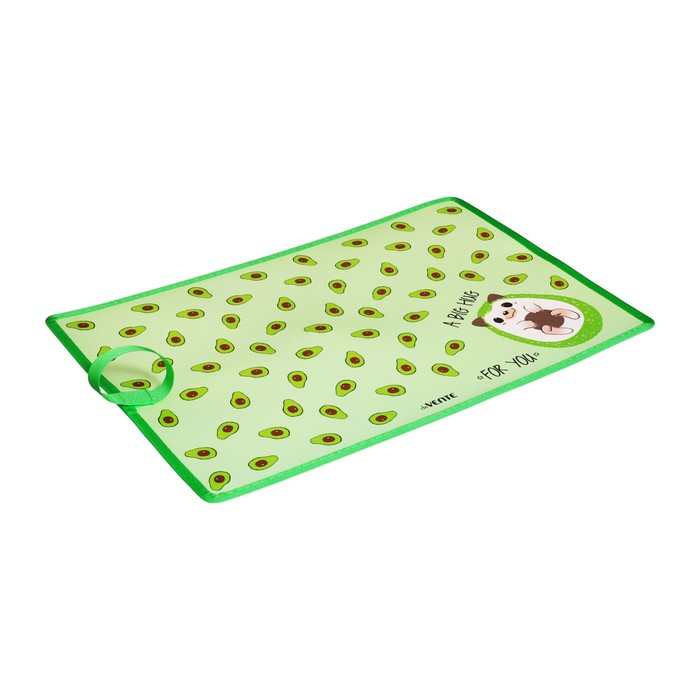 

Накладка на стол пластик А3 (430 х 290 мм) 500 мкм, Avocado Hug