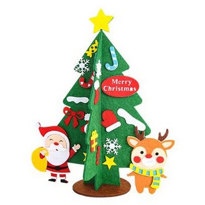 Набор для творчества «Ёлочка новогодняя» украшения на клеевой основе рыжий кот набор для творчества новогодняя ёлочка с игрушками нд 6837