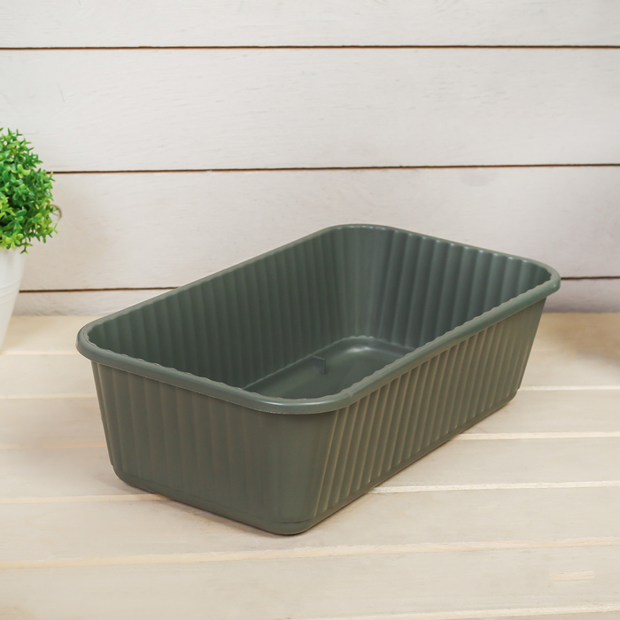 Ящик для рассады, 28.5 х 15.5 х 8.5 см, цвет МИКС