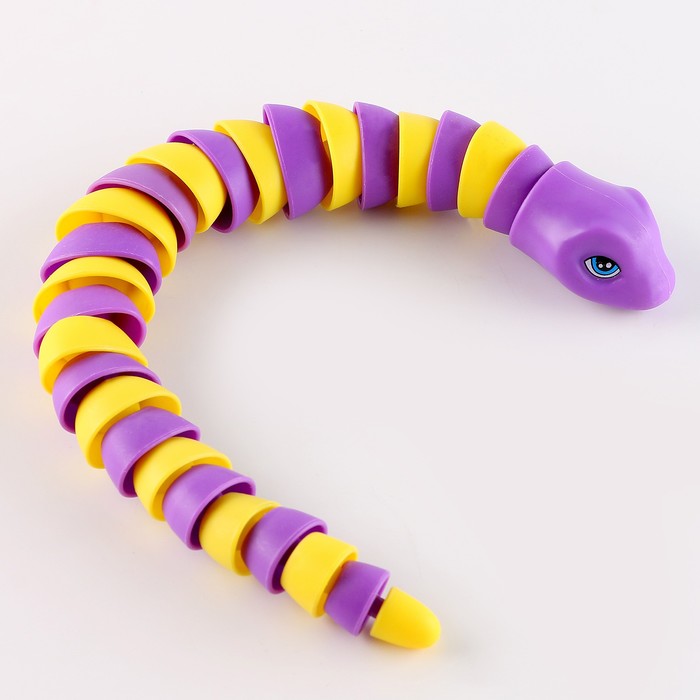 Развивающая игрушка «Змея», цвета МИКС развивающая игрушка котик цвета микс