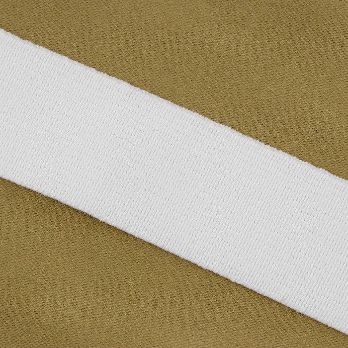 фото Резинка бельевая, 25 мм, 20 м, цвет белый
