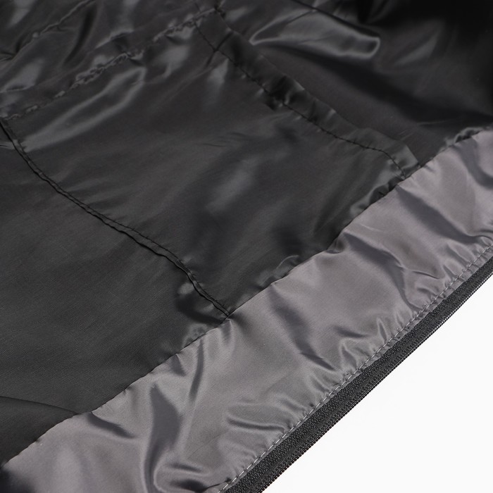 фото Куртка мужская демисезоная, цвет серый, размер 48