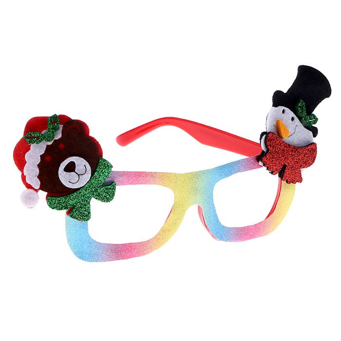 Карнавальные очки «Рождество» карнавальные очки рождество 2 штуки