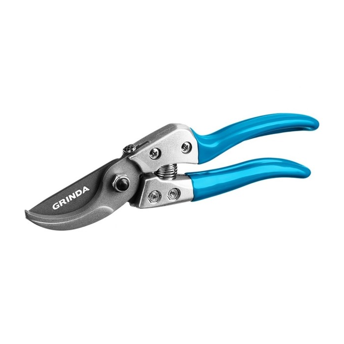 

Секатор контактный, 8" (20 см), с алюминиевыми эргономичными ручками, GRINDA