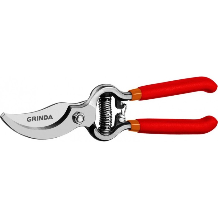 

Секатор плоскостной, 8" (20 см), с коваными ручками, GRINDA