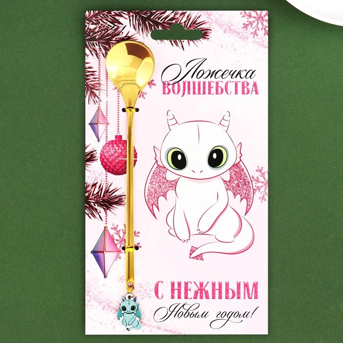 Ложка с акриловым подвесом 