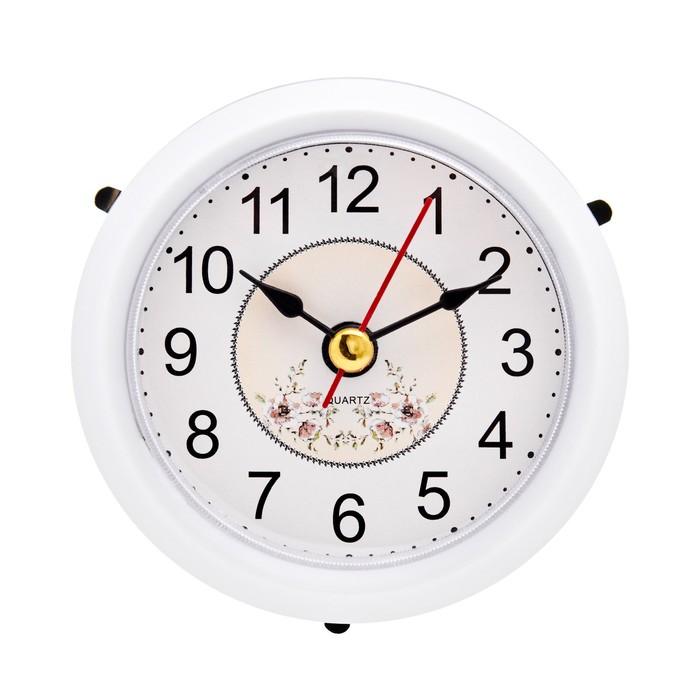 Вставка часы кварцевые, d-7 см, 1АА, дискретный ход будильник классика дискретный ход 1аа d 9 см