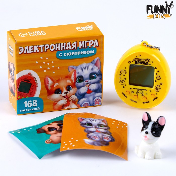 фото Электронная игра с сюрпризом «выбери меня» funny toys