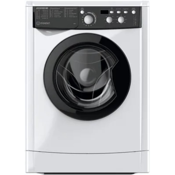 

Стиральная машина Indesit MyTime EWUD 4105 BK CIS, класс А, 1000 об/мин, до 4 кг, белая