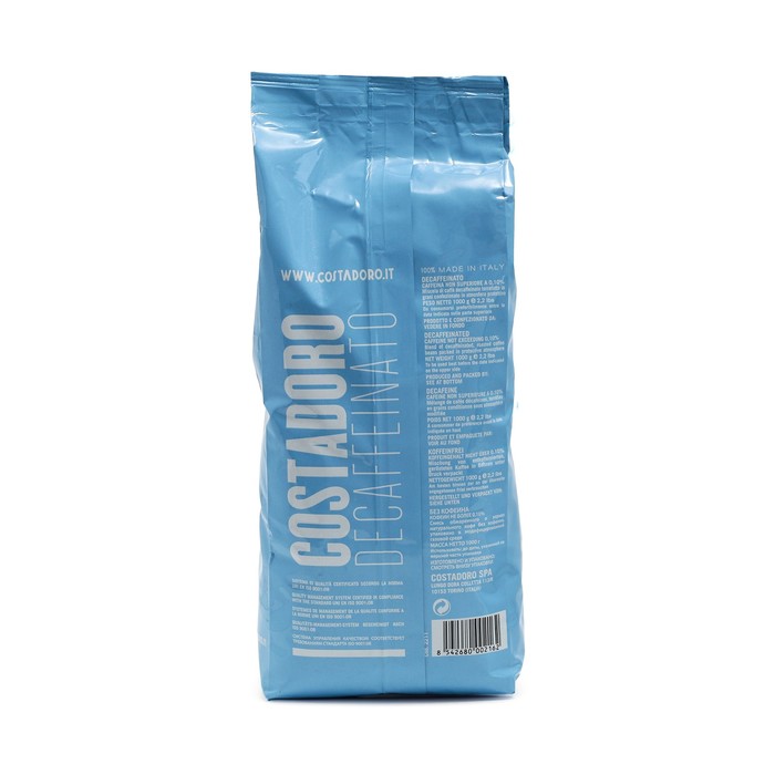 

Кофе в зер.COSTADORO DECAFFEINATO 1KG