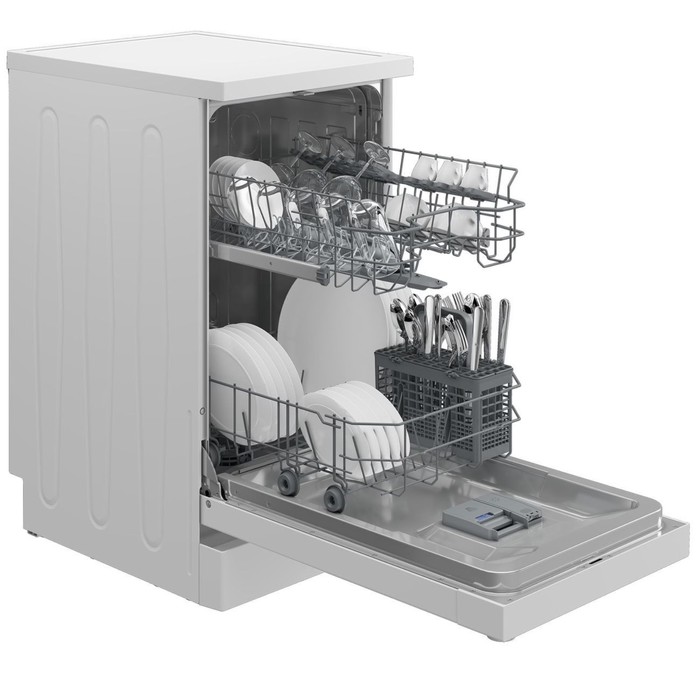 фото Посудомоечная машина indesit dfs 1a59, класс а, 10 комплектов, 5 программ, белая