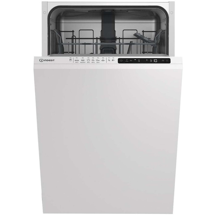 Посудомоечная машина Indesit DIS 1C69 B, встраиваемая, класс А, 10 комплектов, 6 программ встраиваемая посудомоечная машина indesit dis 1c67 e
