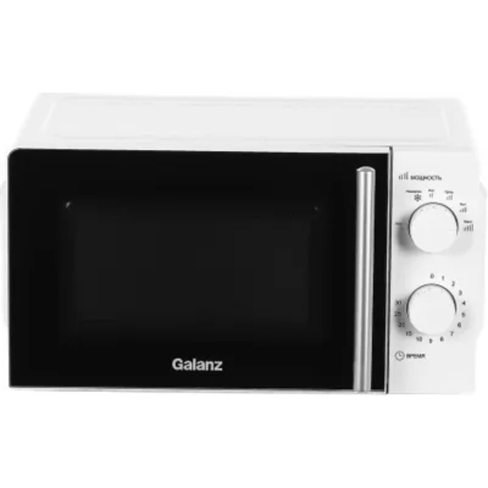 микроволновая печь galanz mos 1706mw белый Микроволновая печь Galanz MOS-1706MW, 700 Вт, 17 л, белая