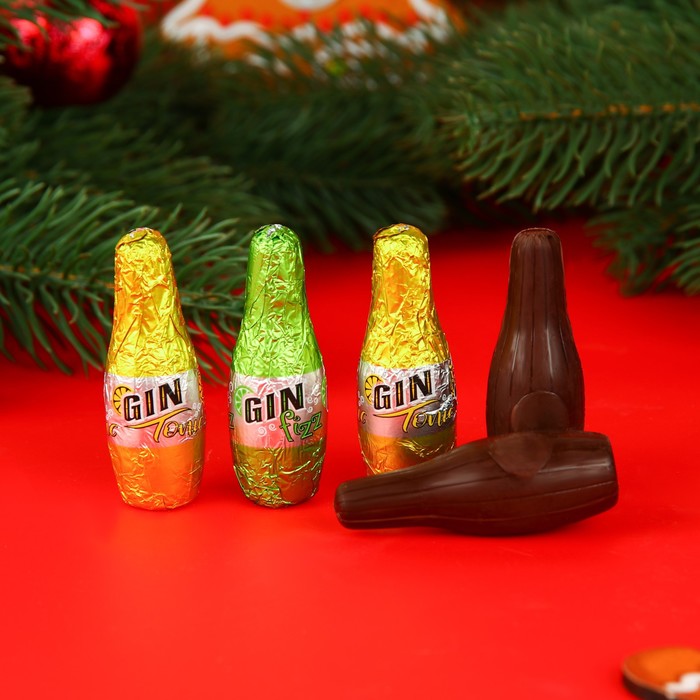 Шоколад фигурный Gin&Co с джином, 9 г