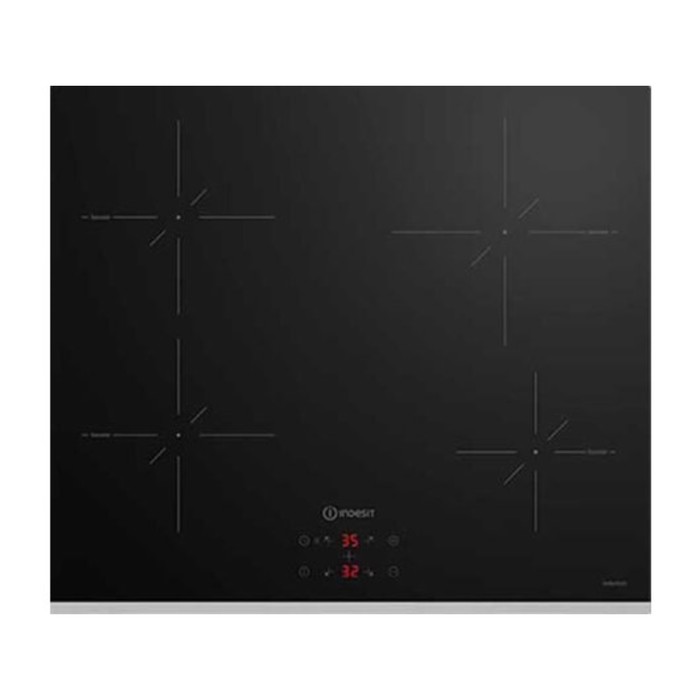 

Варочная поверхность Indesit IS 41Q60 FX, индукционная, 4 конфорки, сенсор, чёрная