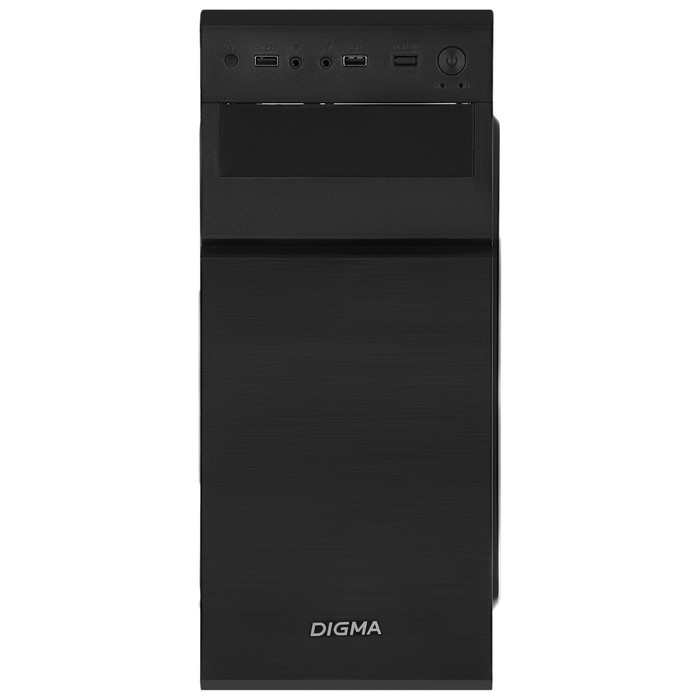 

Корпус Digma DC-ATX101-U2 черный без БП ATX 1x80mm 2x120mm 2xUSB2.0 audio